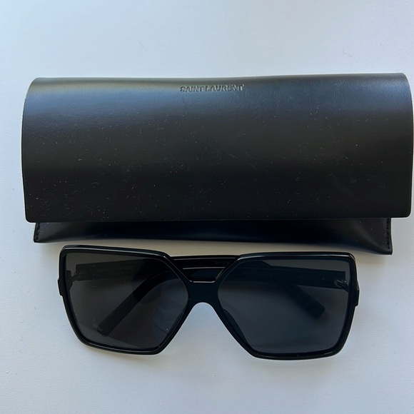 Saint Laurent Betty Oversized Square Women’s Sunglasses, 63mm - Picture 3 of 6